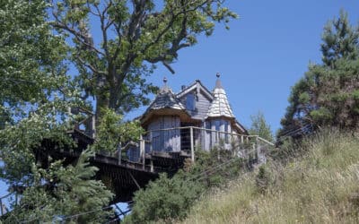 treehouse Scotland Craighead Treehowf