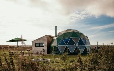 Glamping accommodation at Toms Eco Lodges The Isle of Wight
