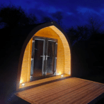 Wall Park Glamping Pods in Brixham Devon