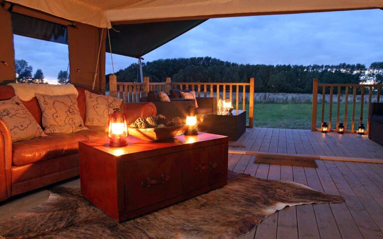 Wild Luxury Safari Tent Glamping in North Norfolk