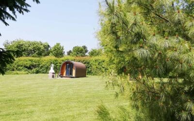 Glamping Pod Greenway Touring Park Shropshire