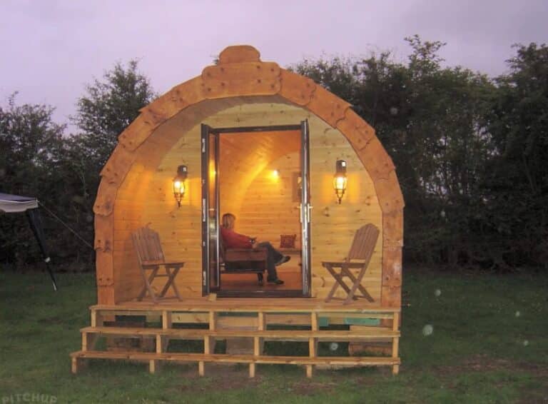 Glamping Pods in Shropshire at Colemere Caravan Park