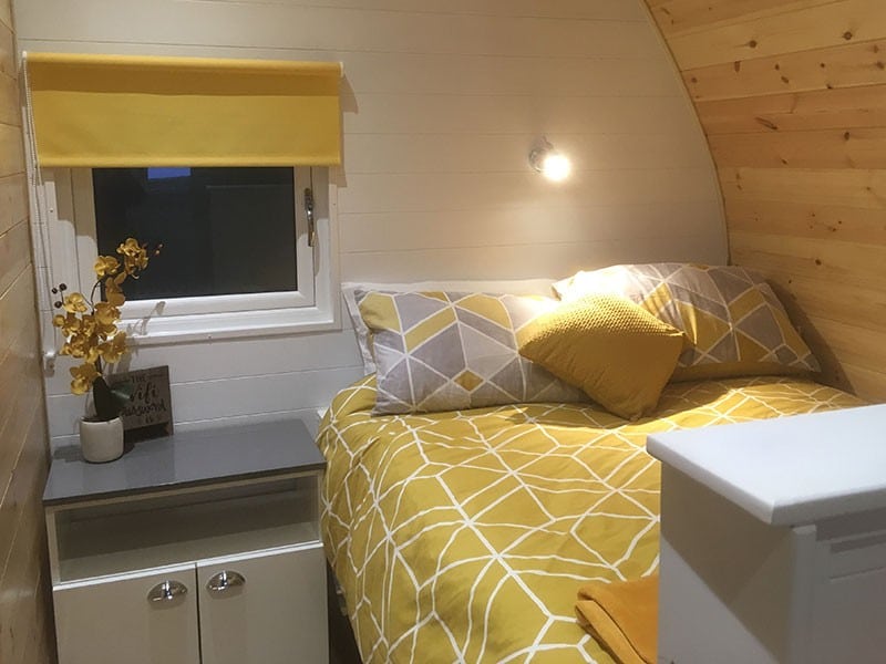 glamping Pods Yorkshire with hot tub