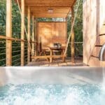 Pinwheel Treehouse at Mallisons Woodland Retreat near Lyme Regis Dorset