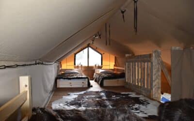 Safari tent Norfolk Brickyard Glamping