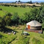 Yurt at Runach Arainn Kilmory The Isle of Arran