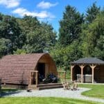 Little Wold Away Glamping Pods in Yorkshire with Hot Tub