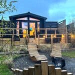 The Bali Box with Hot Tub and Sauna in Somerset