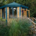 Cabins and Treehouses at West Lexham in Norfolk