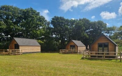 Glamping Pod at Light Farm Lewes near Brighton Sussex