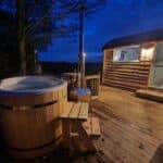 Woodland Pod with Hot Tub at Welltrough Farm in Cheshire