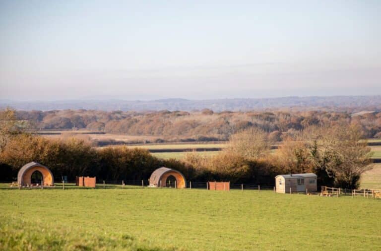 Glamping Pod in The South Downs at Foot of The Downs