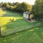 Hales Farm Campsite Shepherds Huts in Sussex
