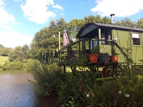 Hastingford Shepherds Huts with Fishing near Brighton in Sussex