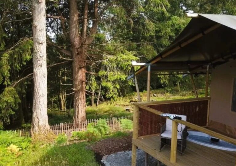 safari tent Ambleside lake district