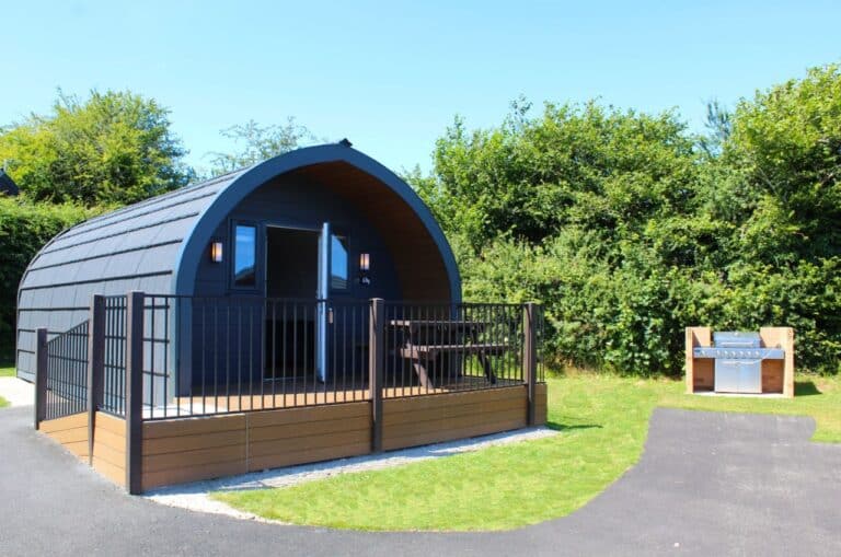 Family Glamping at Woodlands Caravan & Camping with FREE theme park entry included