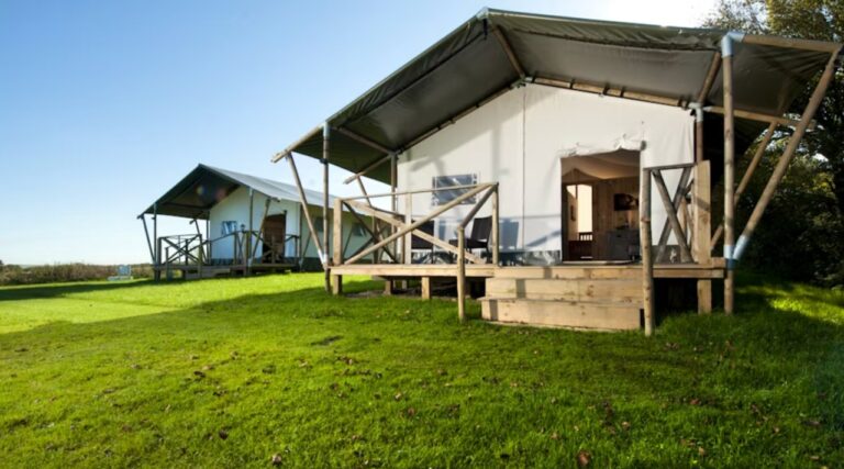 Safari Tent at Widemouth Bay Bude Cornwall