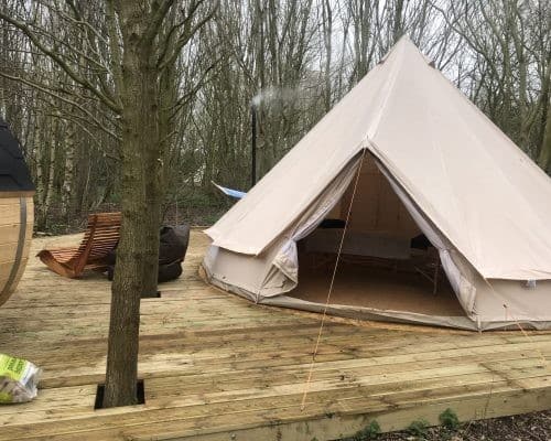 Bell Tent Brambells Glamping Suffolk