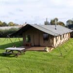 Dawn Chorus Glamping Holidays in Safari Tents near Southwold in Suffolk