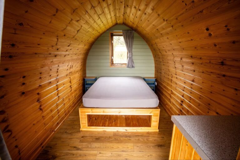 Small Glamping pod at Meadow Falls Lancashire