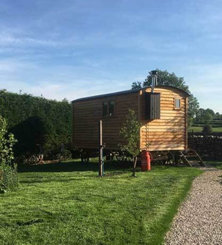 Shepherds Hut at Stackstead Farm Glamping North Yorkshire