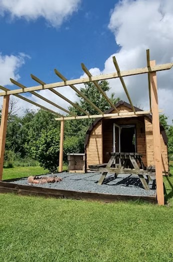 Large bunk Bed pod at Meadow Falls Yorkshire Dales