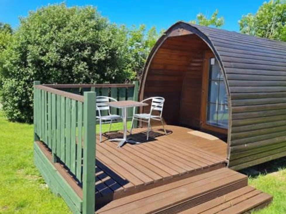 Glamping Pod at Looe Country Park Cornwall