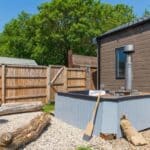 Hot Tub lodge at Woods Meadow Kent